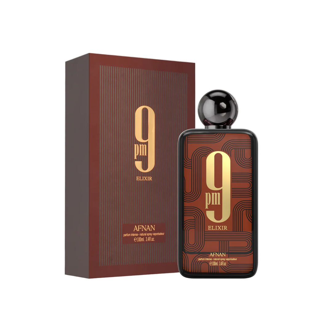 Afnan 9 PM Elixir Parfum Intense for Men 100ml