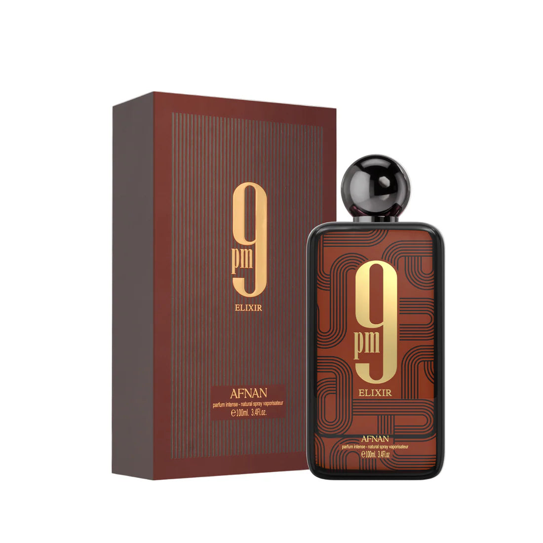 Afnan 9 PM Elixir Parfum Intense for Men 100ml