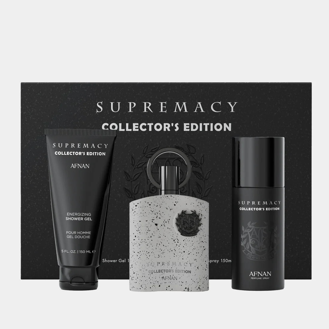 Supremacy Collector Edition Afnan Gift Set With deodorant and shower gel