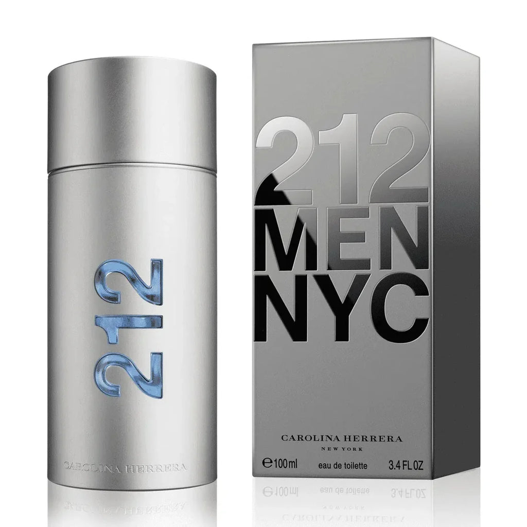 212 Men NYC Carolina Herrera Eau de Toilette for Men 100ml