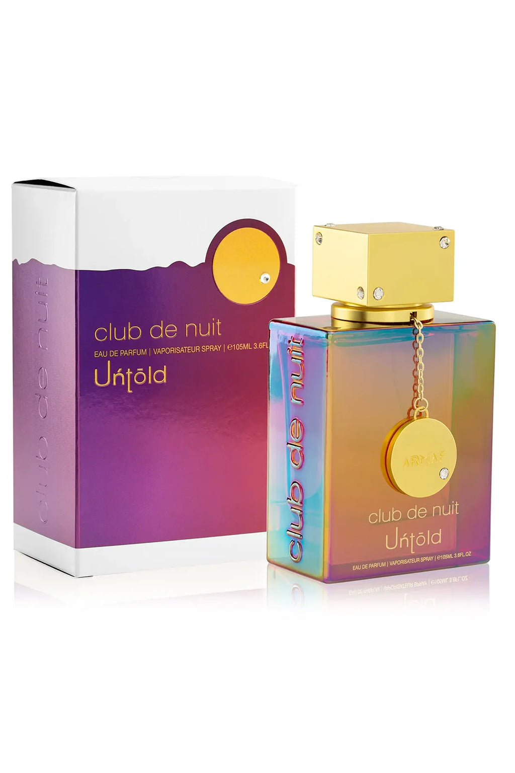 Club de nuit Untold Armaf Eau de Parfum for Women and Men 105ml