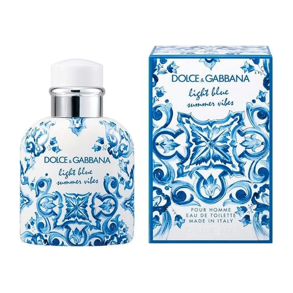 Dolce and Gabbana Light Blue Summer Vibes Eau de Toilette for Men 125ml