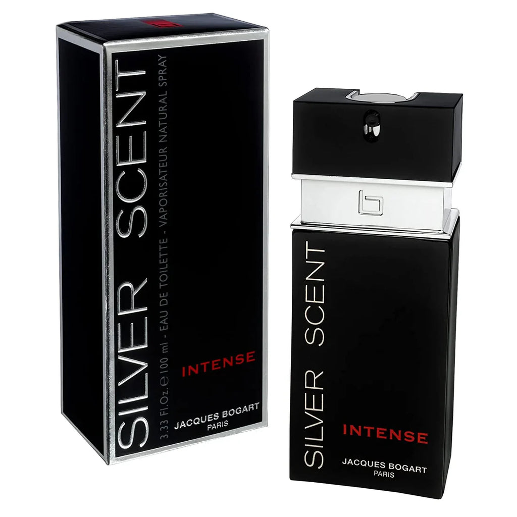 Silver Scent Intense Jacques Bogart Eau de Toilette for Men 100ml